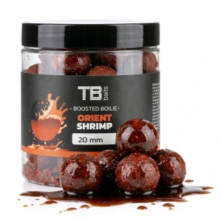 TB BAITS Boosterované Boilie Orient Shrimp 120 g 20 mm