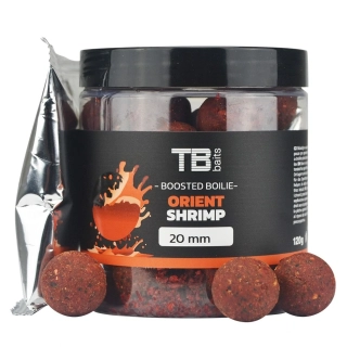 TB BAITS Boosterované Boilie Orient Shrimp 120g 24mm