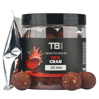 TB BAITS Boosterované boilies Red Crab 120g 20mm