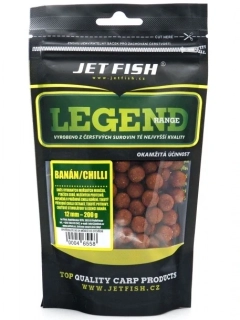 JET FISH Boilie Legend Range Banán Chilli 250g 20mm