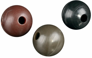 MIKADO Silikonové kuličky Rubber Beads Green 6mm