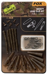 FOX Sestava na montáž Edges Camo Safety Lead Clip Kit #7