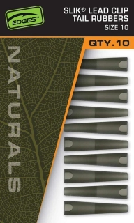 FOX Převleky Edges Naturals Slik Lead Clips Tail Rubbers #10