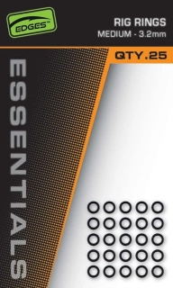 FOX Kroužky Essentials Rig Rings Medium 25ks 3,2mm