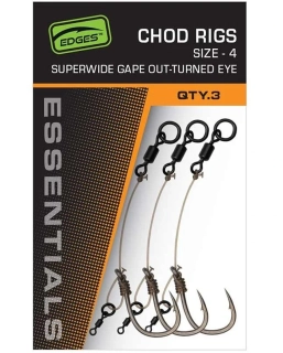 FOX Návazce Edges SWOG Chod Rigs 3ks #4