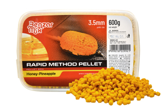 BENZAR MIX Rapid Method Pellet Med Ananas 600g 3,5mm