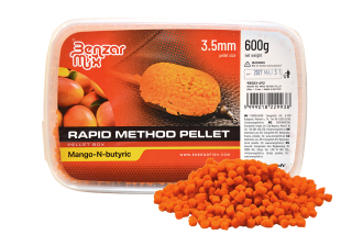 BENZAR MIX Rapid Method Pellet Mango N-Butyric 600g 3,5mm