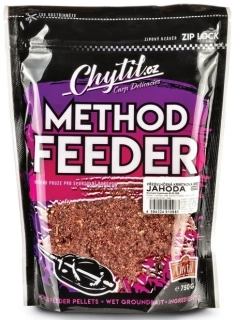 CHYTIL Method předvlhčená krmítková směs Jahoda 750g