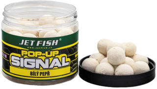 JET FISH Pop Up Signal Bílý pepř 60g 16mm