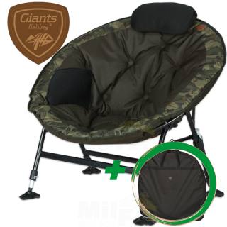 AKCE GIANTS FISHING Sedačka Moon Chair Deluxe + přepravní taška