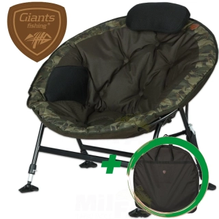 AKCE GIANTS FISHING Sedačka Moon Chair Deluxe + přepravní taška