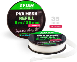 ZFISH Punčocha PVA PRO Refill 35 mm/7m + 1m ZDARMA