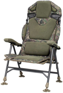 TRAKKER Křeslo komfortní s područkami Levelite Camo Longback Recliner