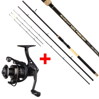 GIANTS FISHING Prut Radiant MX Feeder 3,6m 50-100g + Naviják Spark Reel FD 4000