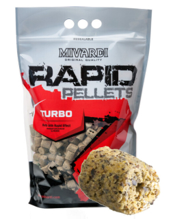 MIVARDI Rapid pelety Turbo 1kg 12mm