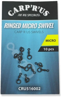 CARP´R´US Obratlík Ringed Micro Swivel 10ks