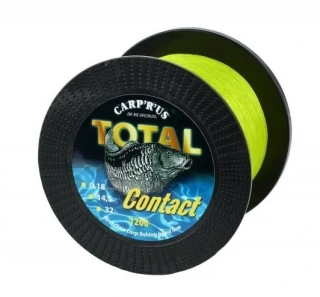 CARP´R´US Pletená šňůra Total Contact 1200m 0,25mm 13,61kg