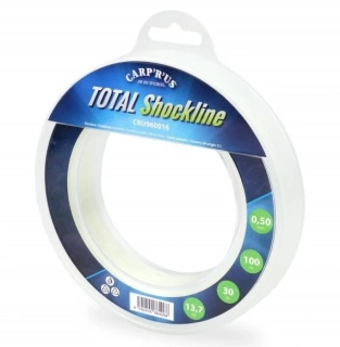 CARP´R´US Total Shock Line – Clear 0,40mm 100m 8,9kg