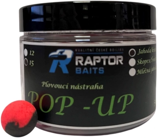 RAPTOR BAITS Pop Up DUO Jahoda Krab 50g 15mm