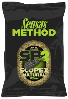 SENSAS Method Sticky Pellets Scopex 650g 2mm