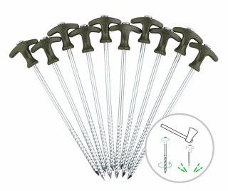 ZFISH Kolíky Bivvy Peg Set 25cm 10ks