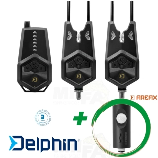 AKCE DELPHIN Sada signalizátorů TECTON 2+1 + pohybové čidlo Areax