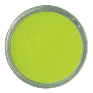 BERKLEY Těsto na pstruhy PowerBait® Trout Bait Natural Glitter Cheese 50g Chartreuse