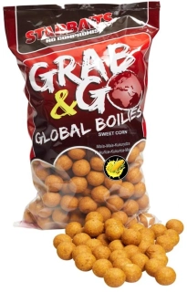 STARBAITS Boilies Global Sweet corn 800g 20mm