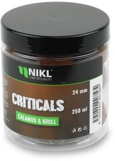 NIKL Criticals boilie Calanus & Krill 250ml 24mm