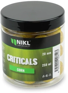 NIKL Criticals boilie Corn 250ml 20mm
