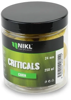 NIKL Criticals boilie Corn 250ml 24mm