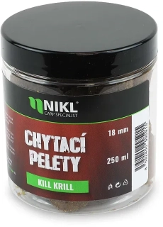 NIKL Chytací pelety Kill Krill 250ml 18mm