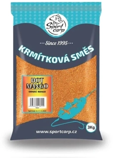 SPORTCARP Vnadící směs Hot Mango 3kg