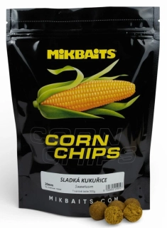 MIKBAITS Boilie Corn Chips Sladká kukuřice 300g 24mm