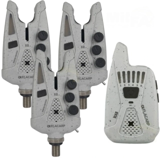 FLACARP Sada signalizátorů 3+1 X8 + RX8 Šedá Granit