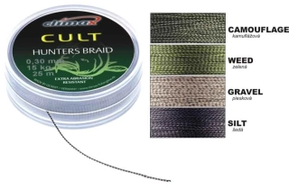 CLIMAX Návazcová šňůrka Cult Hunters Braid Weed 20m 30lbs