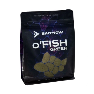 BAITNOW Krmítková směs Method Feeder O´Fish Green 800g