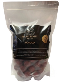 BLACKOUT BAITS Boilies Jahoda 1kg 24mm
