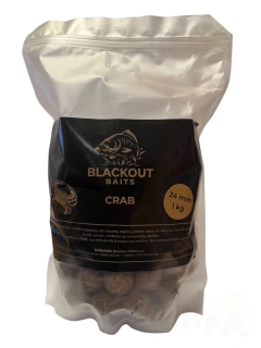 BLACKOUT BAITS Boilies Crab 1kg 24mm