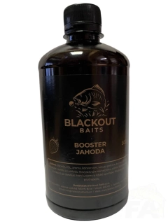 BLACKOUT BAITS Booster Jahoda 500ml