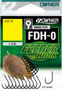 OWNER Háčky s očkem Feeder Hook FDH-0 #08