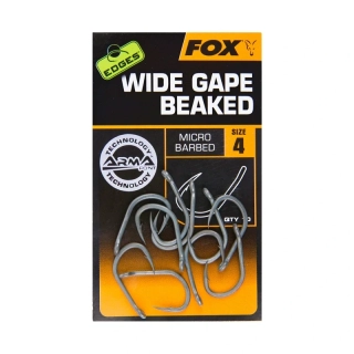 FOX Háčky Edges Wide Gape Beaked Hooks #8