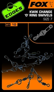 FOX Obratlík Edges Kwick Change O Ring Swivels 10ks #7