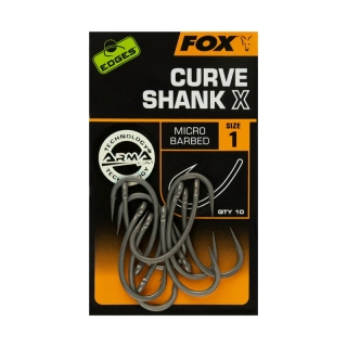 FOX Háčky Edges Curve Shank X #1