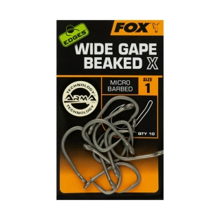 FOX Háčky Edges Wide Gape Beaked X #1