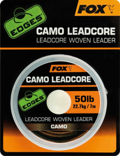 FOX Olověná šňůra Camo Leadcore 50lb 7m