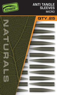 FOX Převleky Edges Naturals Anti Tangle Sleeve Micro 25ks