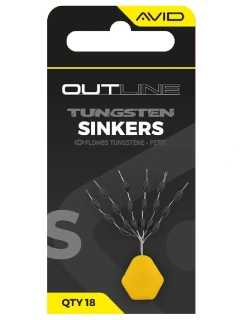 AVID Zarážky Outline Tungsten Sinkers - Small