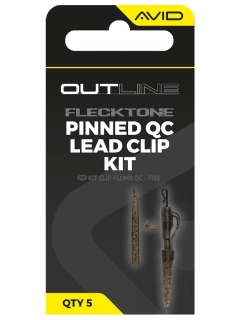 AVID Montáž Outline FleckTone Pinned QC Lead Clip Kit