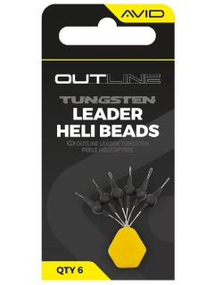 AVID Zarážky Outline Tungsten Leader Heli Beads